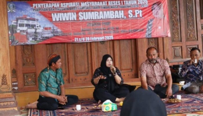 Di Kampung Adat Segunung Jombang, Anggota DPRD Jatim Wiwin Sumrambah Rangkul Aspirasi Warga