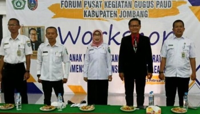 Forum PKG PAUD Jombang Gelar Workshop Lagu Anak, Kolaborasikan Musik dengan Deep Learning