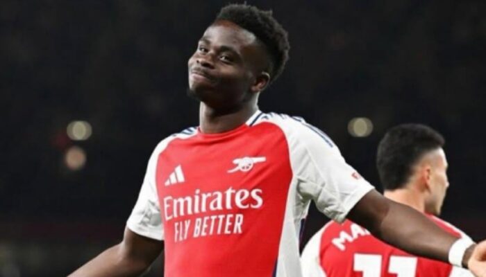 Arsenal Bungkam Fulham 2-1, Saka Kembali Cetak Gol