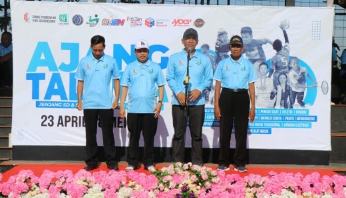Bupati Bojonegoro Setyo Wahono Resmi Buka Ajang Talenta Siswa di Stadion Mini Dolokgede