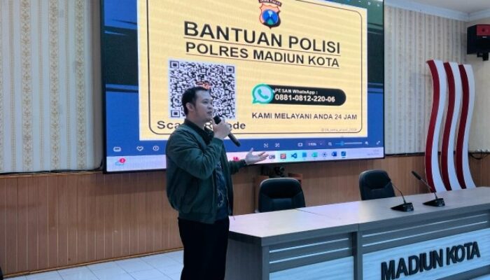 Aplikasi Bantuan Polisi Polres Madiun Kota Mudahkan Warga Pantau Petkara