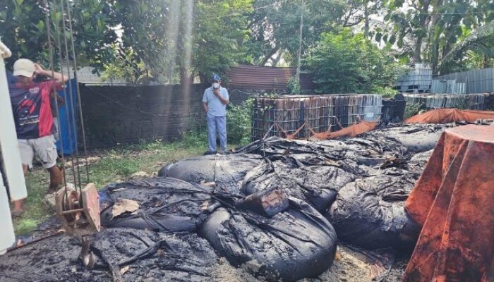 Pemdes Mojosari Tindak Tegas Gudang Sumber Bau Diduga Limbah Minyak Mentah