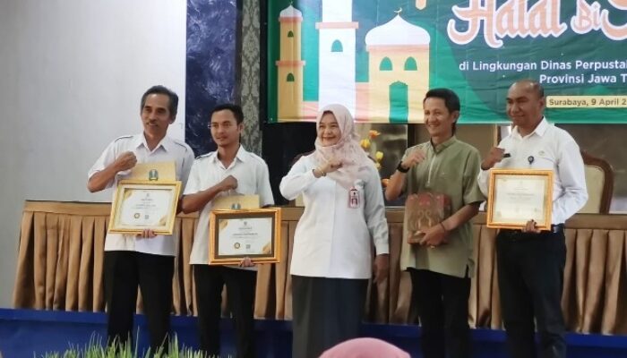 Gelar Halbil Bersama, Kadisperpusip Jatim Minta Tingkatkan Kemanfaatan