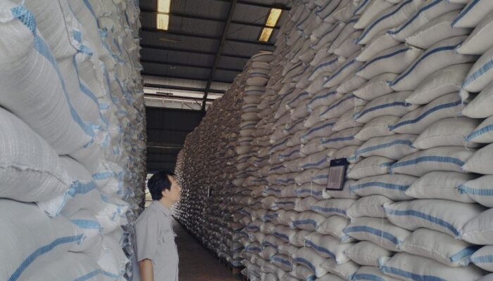 Gudang Penyimpanan Beras Hampir Penuh Bulog Bojonegoro Cari Tempat Tambahan