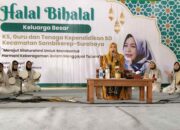 Halalbihalal Guru SD Sambikerep Pererat Silaturahmi, Hadirkan Ning Mala