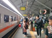 Arus Balik Lebaran, Penumpang Kereta Api Melonjak
