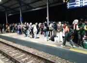 Angleb di KAI Daop 7 Madiun Capai 186.894 Penumpang