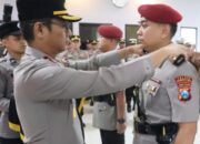 Kapolres Mojokerto Kota Pimpin Sertijab Kasat Resnarkoba
