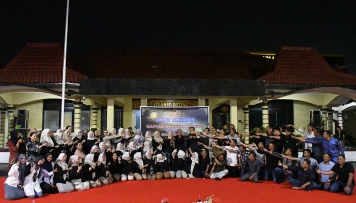 Kapolres Madiun Kota Jelang Pindah, Hibur Anggota