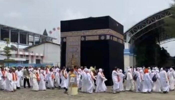 Kemenag Bojonegoro Bimbing Manasik 1508 CJH