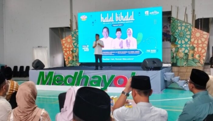 Menko PMK Praktikno Pulang Kampung, Hadiri Halal Bi Halal Mannah-Ademos