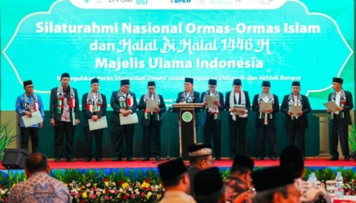 Dalam Halalbihalal MUI, Kapolri Ajak Ormas Jaga Persatuan dan Kesatuan