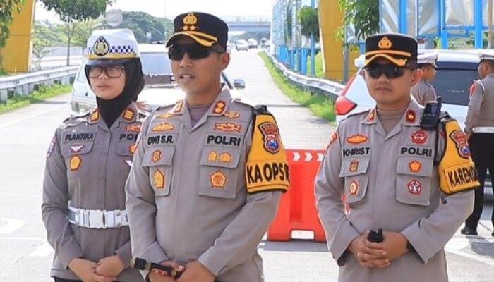 Gerbang Tol Ngawi Dipantau Kapolres