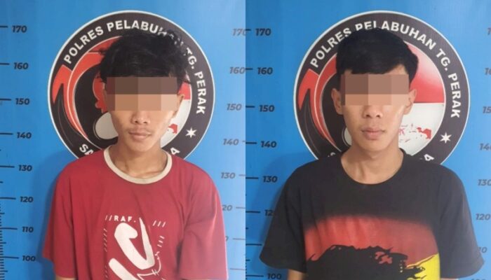 Bawa 28 Poket Sabu, 2 Pemuda Diringkus Polres Tanjung Perak