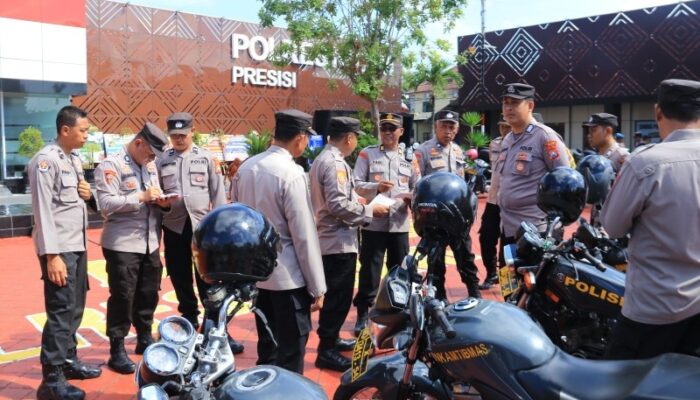 284 Roda Dua Randis Polres Ngawi Diperiksa Laik Jalan