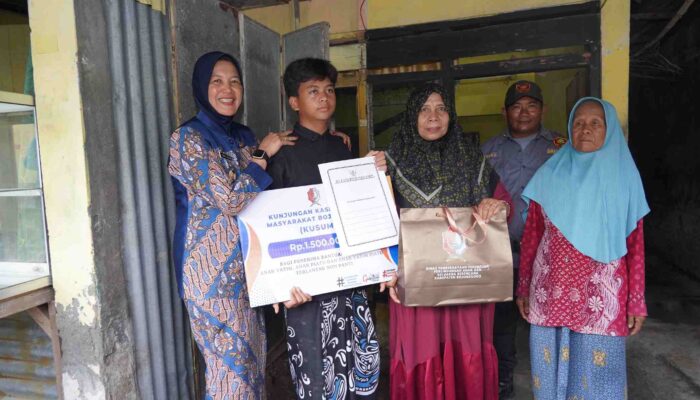 Tangis Haru Sambut Wabup Bojonegoro dari Penerima Progam KUSUMO
