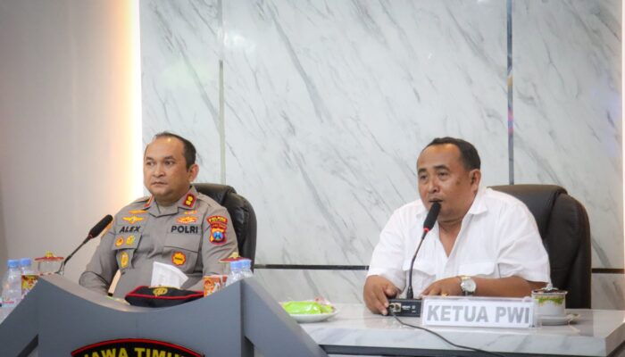 Kapolres Lumajang dan PWI Perkuat Kolaborasi Demi Kemajuan Daerah