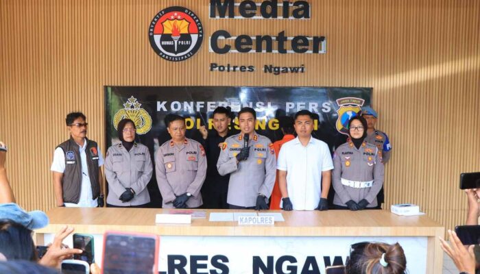 Kurang dari 6 Jam, Polres Ngawi Ringkus Pelaku Curanmor di Bringin