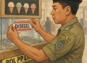 Es Krim Beralkohol, Satpol PP Surabaya Segel Tempat Usaha