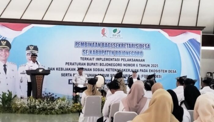 Sekdes se-Kabupaten Bojonegoro Harus Andil dalam Turunkan Angka Kemiskinan