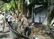 Satpol PP Kota Kediri Tertibkan Bangli di Jalan Joyoboyo dan Pati Unus