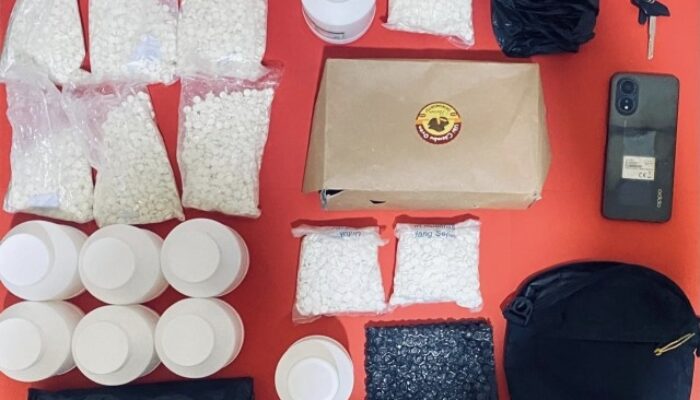 Polres Mojokerto Bongkar Gudang Pil Haram, 9000 Butir Diamankan