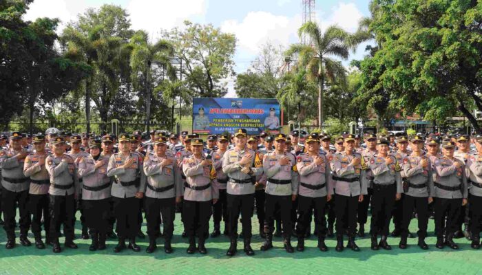 Dukung Asta Cita Prabowo, Kapolres Magetan Anugerahi Bhabinkamtibmas Penggerak Ketahanan Pangan