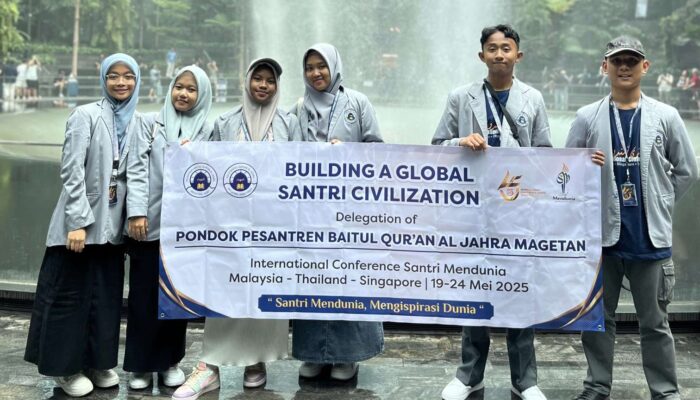 Santri Ponpes Baitul Quran Al Jahra Magetan Jadi Delegasi Konferensi Internasional