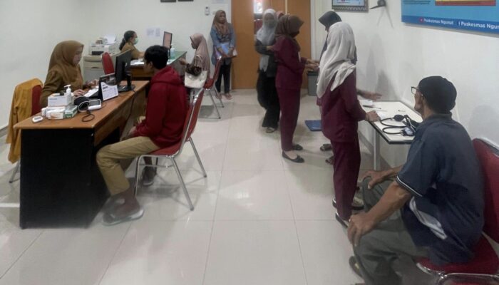 UPT Puskesmas Ngunut Gelar Program Cek Kesehatan Gratis