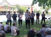 Siaga Mayday 2025, Kapolres Magetan Cek Peleton Dalmas