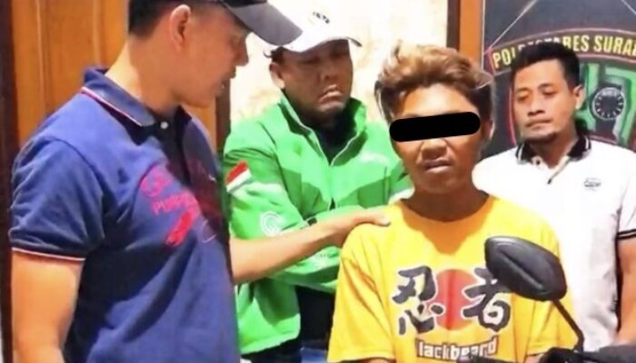 Maling Motor Bermodus Ngamen Dibekuk Polisi