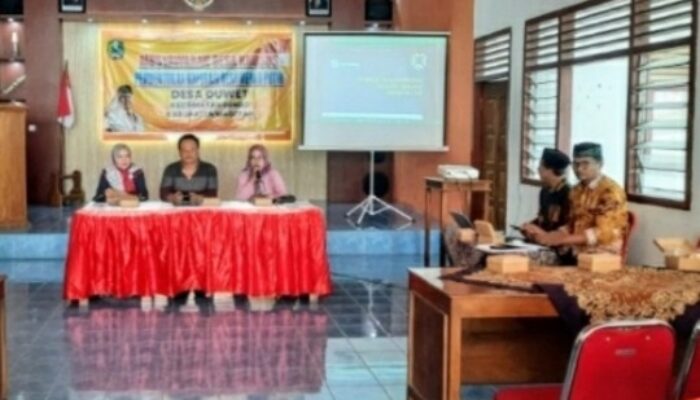 Desa Duwet Gelar Musdesus Pembentukan Kopdes MP