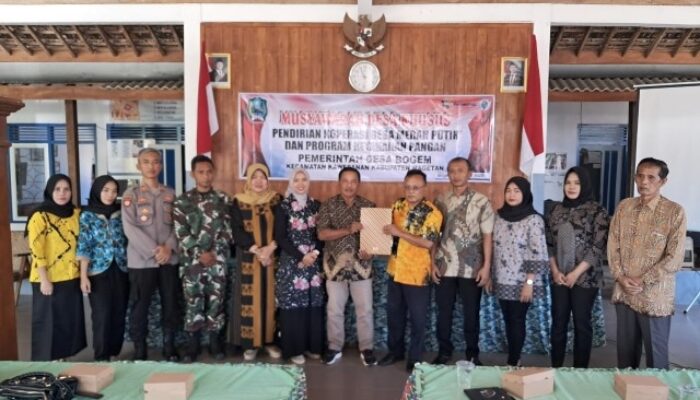 Musdesus Pelantikan Koperasi Merah Putih Desa Bogem