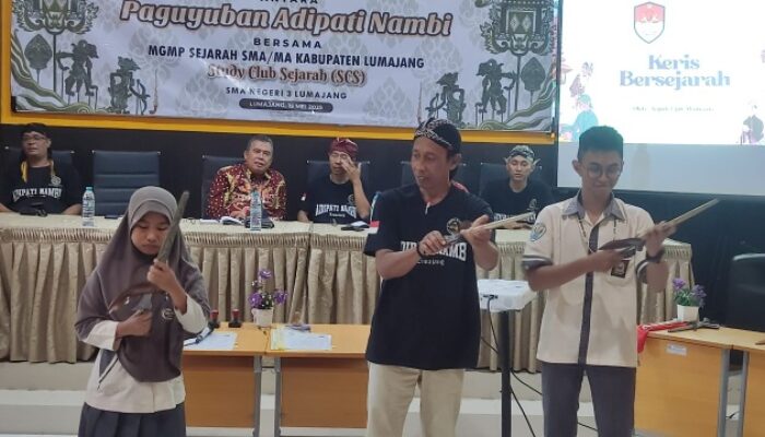 Dorong Generasi Muda Cintai Sejarah Lumajang dengan MoU Paguyuban Adipati Nambi dan MGMP Sejarah