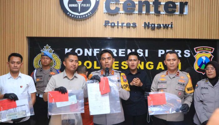 7 Hari, Reskrim Polres Ngawi Ungkap Tipu Gelap Mobil Rental dan Pesilat Resek