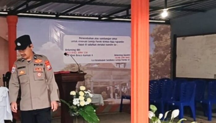 Polres Ngawi Amankan Misa Kenaikan Isa Al Masih