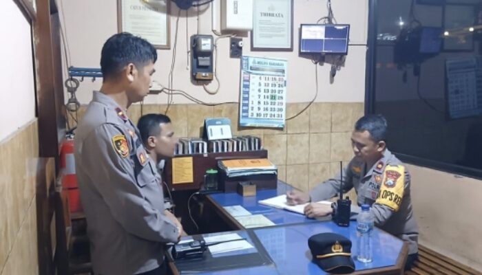 Wakapolres Ngawi Cek Polsek Ngrambe