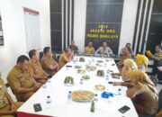Polsek Indralaya Gelar Rakor Penanggulangan Karhutla