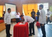 Gelar Serah Terima dan Pisah Sambut Kalapas Kelas IIA Bojonegoro