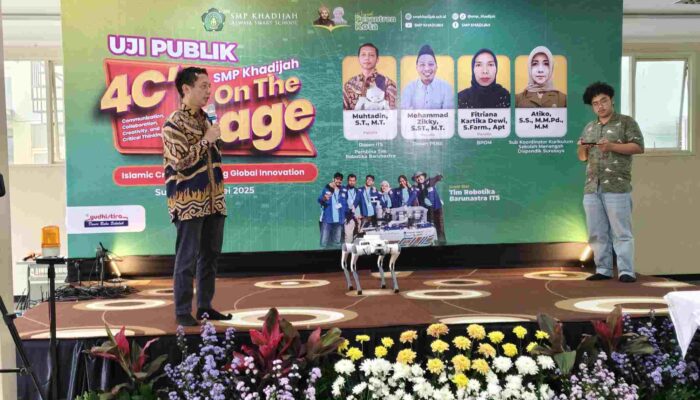 SMP Khadijah Gelar Uji Publik 4C’s On The Stage Tampilkan Beragam Inovasi Siswa