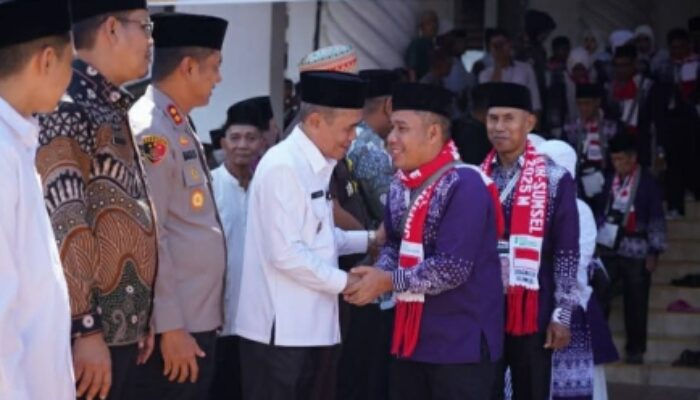 Wakil Bupati Ogan Ilir Ardani Lepas 267 JCH