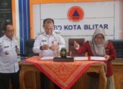 Kolaborasi Penanganan Trauma Pskologis Pasca Bencana, BPBD Kota Blitar Kerjasama dengan Polkesma