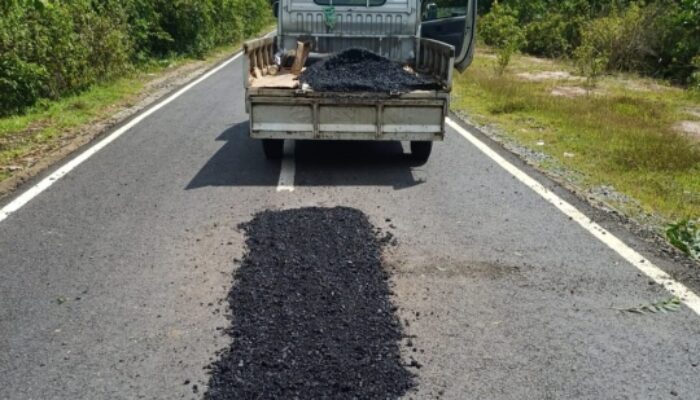 Jalan Penghubung Tanjung Seteko dan Palem Raya Mulus Lagi