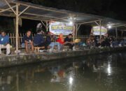 Lomba Mancing Polres Magetan Meriah, Awak Media Adu Strategi Pancing Lele