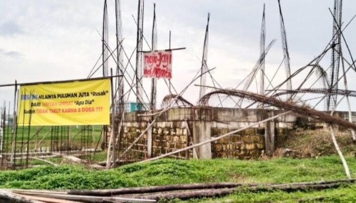 Pembangunan Masjid Tak Kunjung Rampung, Warga Ngampel Bojonegoro Tuding Kades Selewengkan Donasi