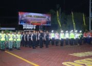 Amankan Malam 1 Suro, Polres Ngawi Gelar Patroli Skala Besar