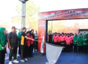 Peringati Hari Bhayangkara ke-79 dan HKGB ke-73, Polres Ngawi Gelar Olahraga Bersama TNI