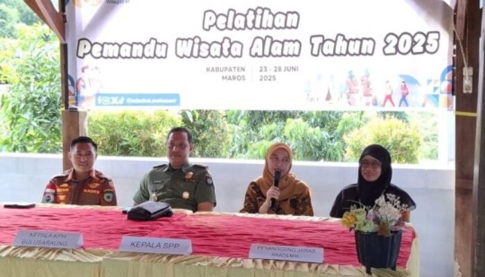 BP2SDM Latih Warga Maros Jadi Pemandu Wisata Alam