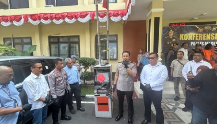 Kado Manis Jelang Hari Bhayangkara, Polres Magetan Tangkap Komplotan Pembobol ATM Lintas Provinsi