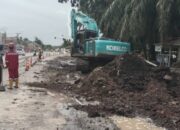 Proyek Siring di Depan Terminal Ogan Ilir Bodong